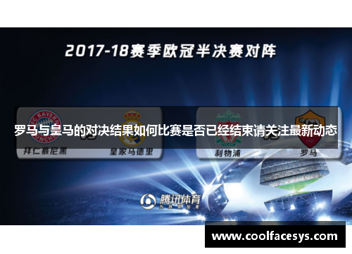 罗马与皇马的对决结果如何比赛是否已经结束请关注最新动态